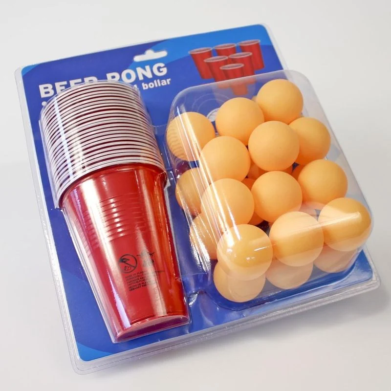Beer Pong Sett 24kopper + 24 baller