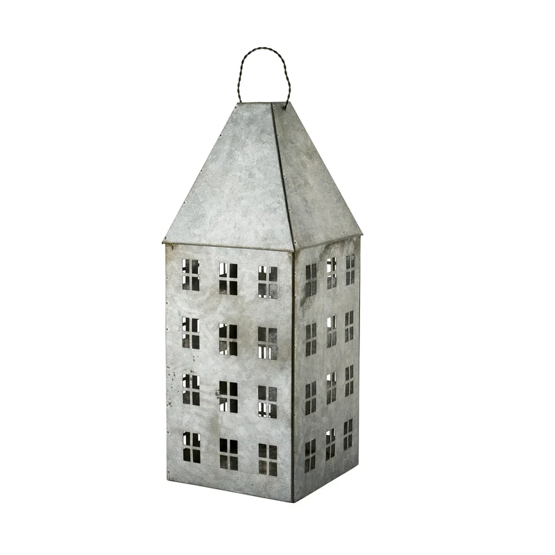 Siline lykta 15x15x35 cm.