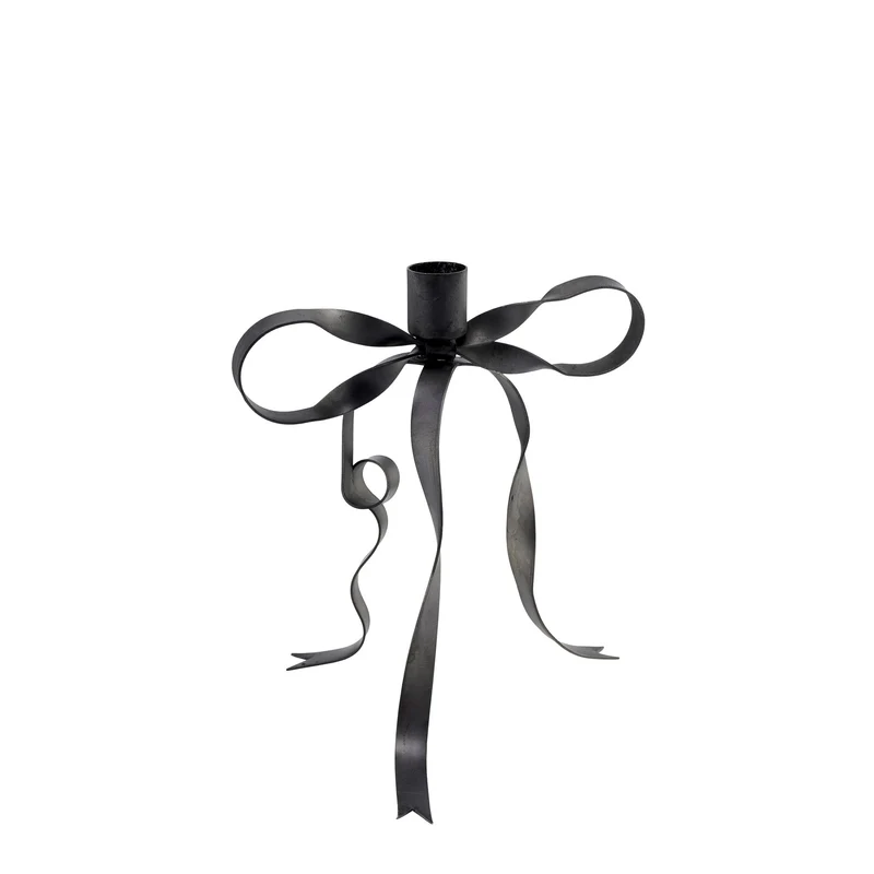 Bovinne stearinljusstake 17x17x18 cm.