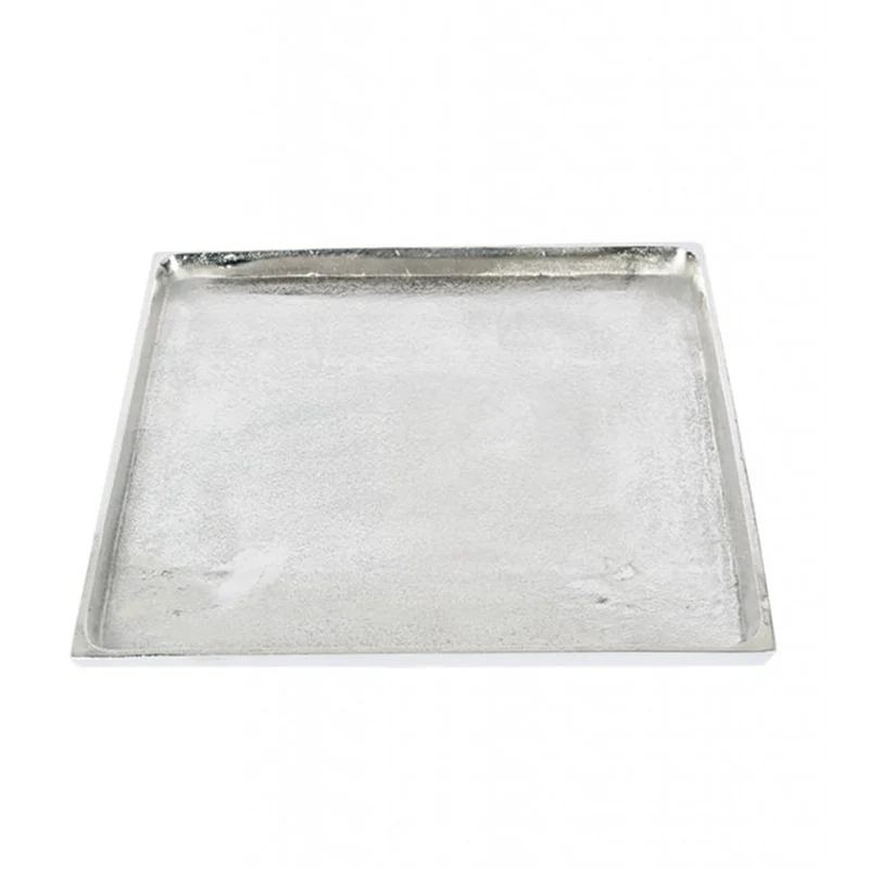 Metallfat 40 cm - dekorativ serveringsfat