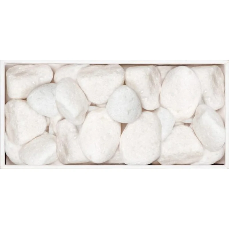 Dekorstener hvit 2-4 cm 2 kg