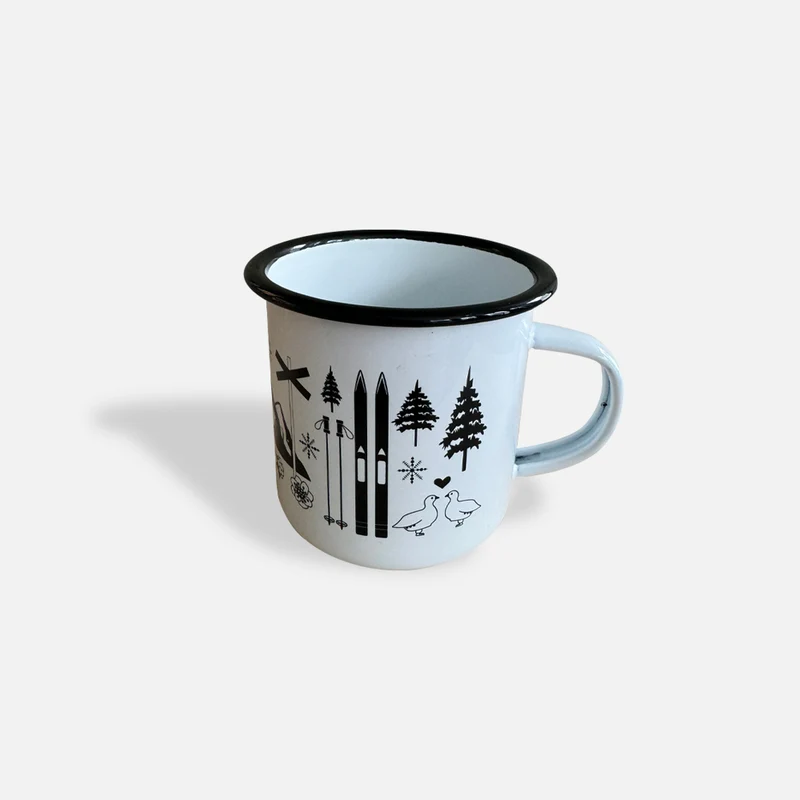 Emaljmugg Fjällen – Anneko Design