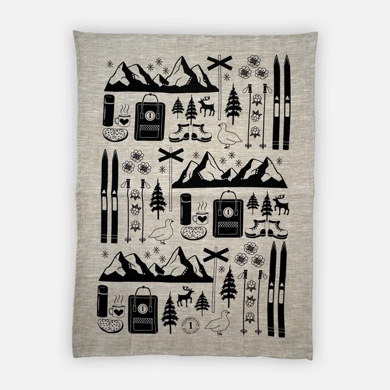 Kökshandduk Fjällen - Anneko Design