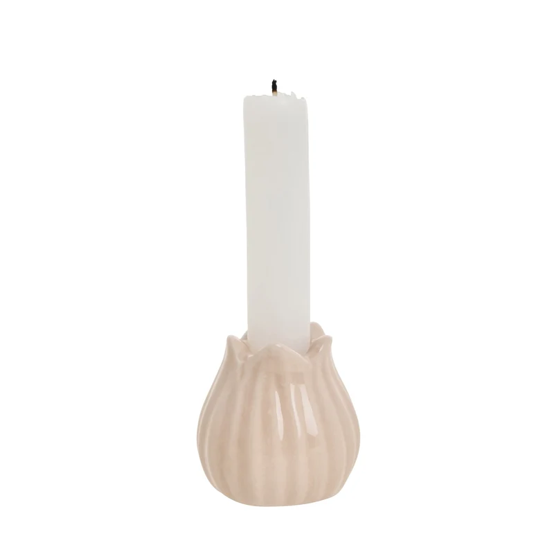 Dealie blomljusstake H6 Rosé