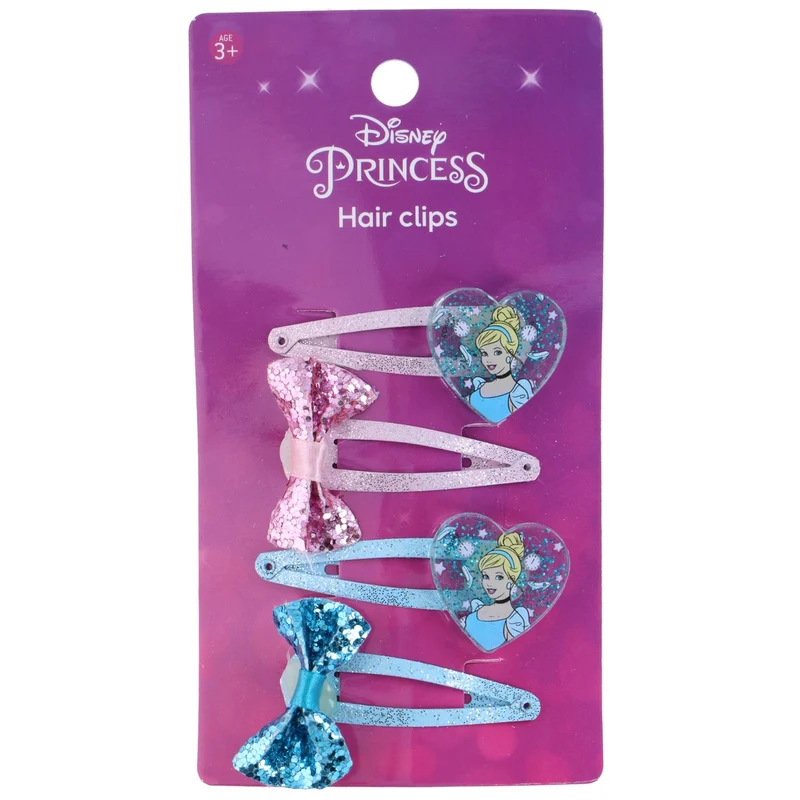 Disney Prinsesser hårspennesett | Metallspenner for barn