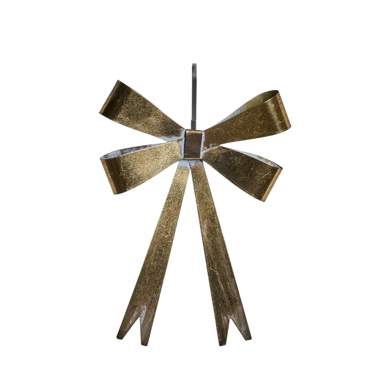 Missia ornament H25 cm. ljust guld