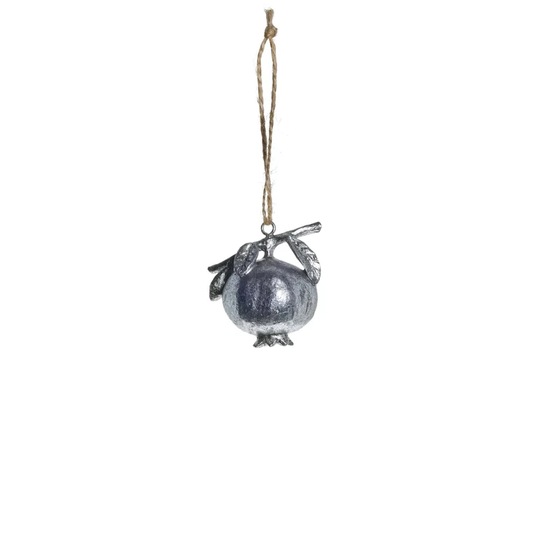 Serafina granatäpple H5,5 cm. antikt silver