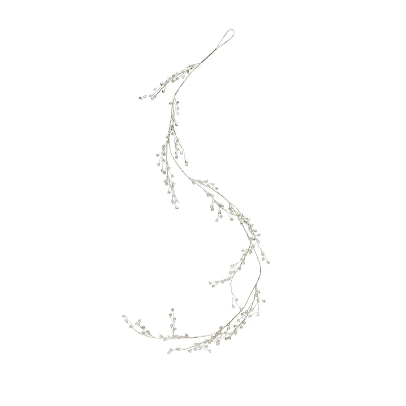 Crysilia girlander H3 cm. ljust guld