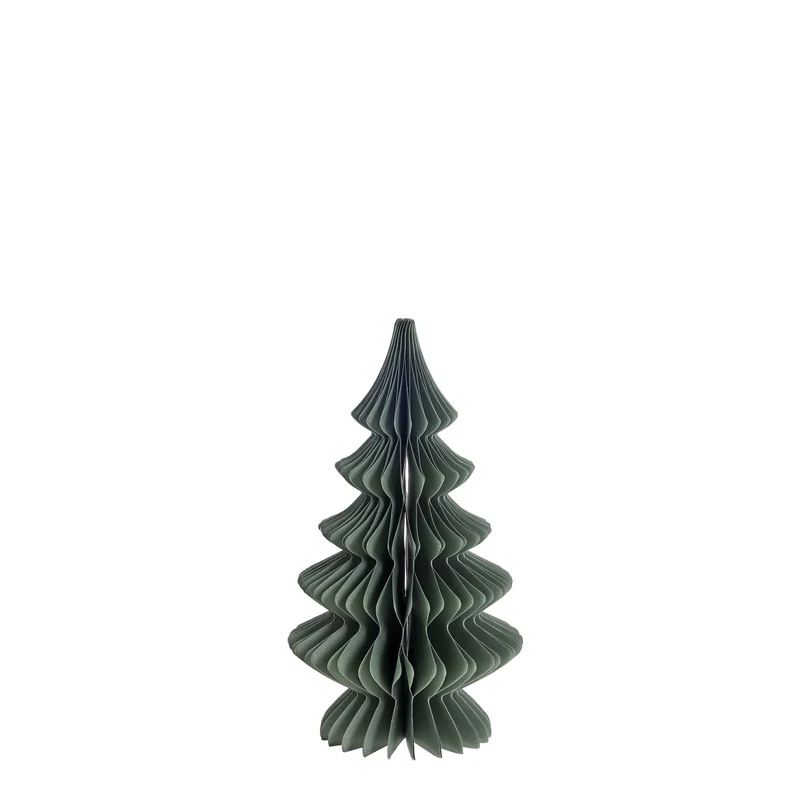 Poelle dekoration H25 cm. grön