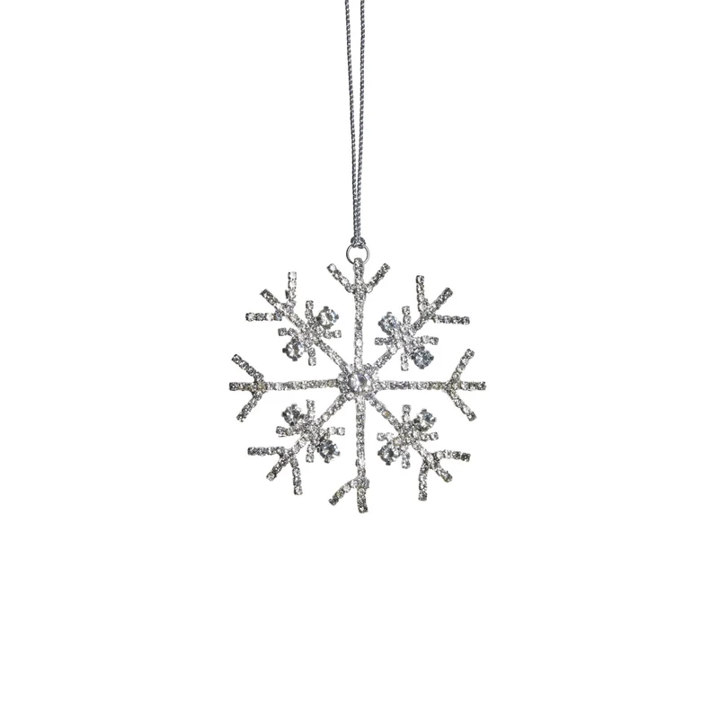 Adalia ornament H9 cm. silver