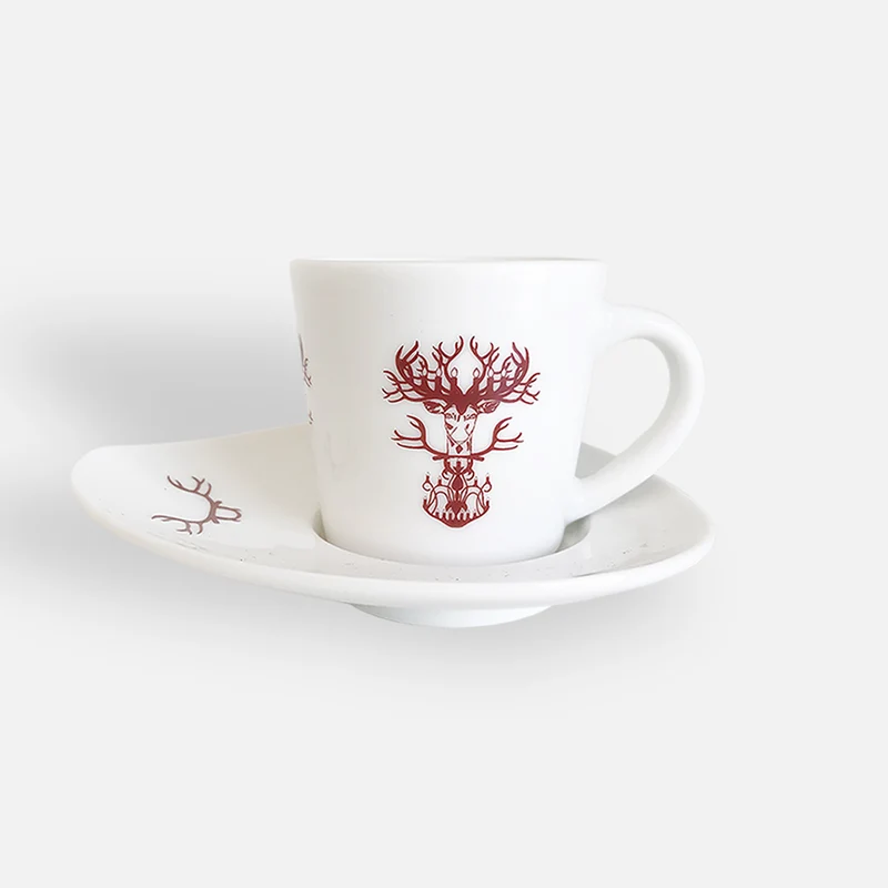 Espressokopp Nordic – Porslin av Smadi Interior