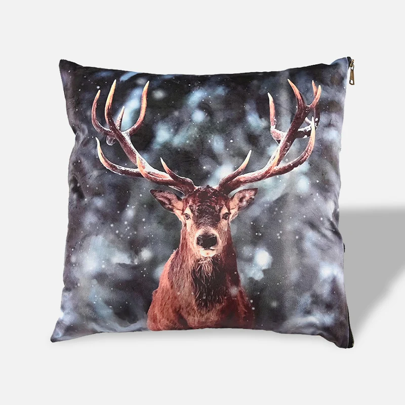 Kuddfodral Deer 45x45 cm - Miljögården Design