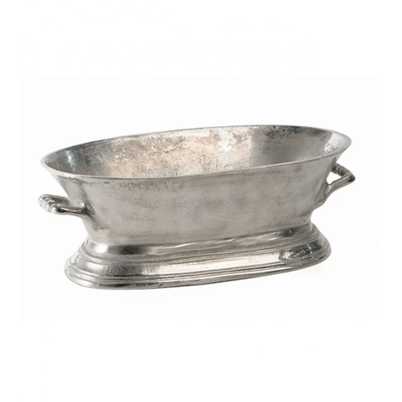 Potte i metall 15x40 cm