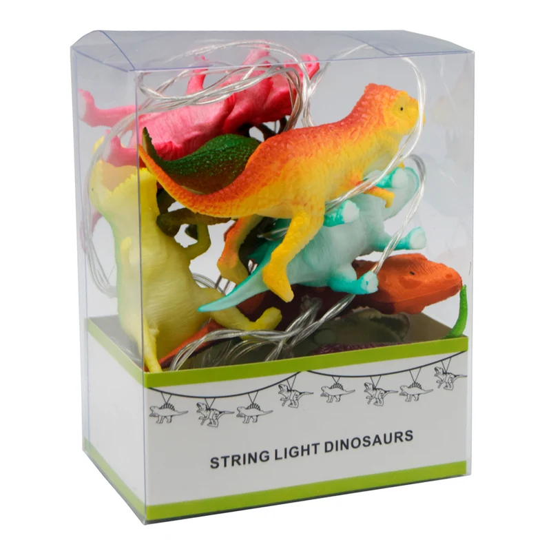 Lyslenke Dinosaur 8 stk 1,7 meter