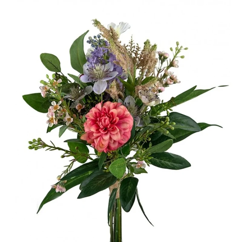 Kunstig Bukett 45 cm - dekorativ blomsterbukett