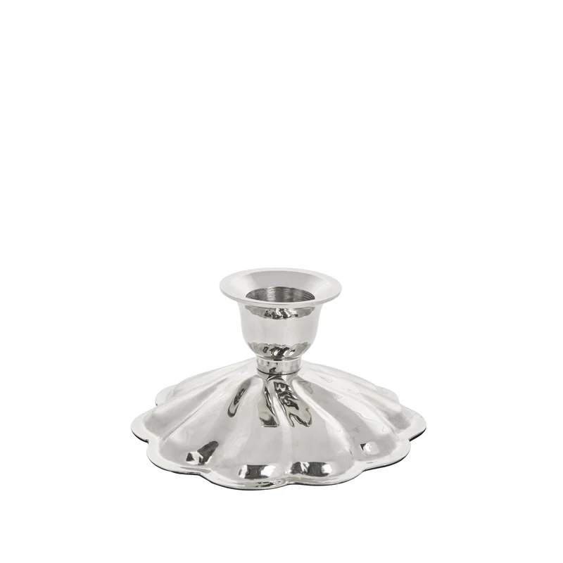 Scallia ljusstake 10,5x10,5 cm. Silver