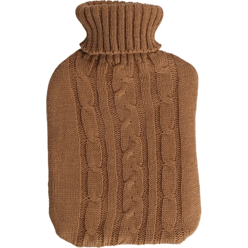 Varmeflaske med Strikket Trekk 1,75L | H&S Collection