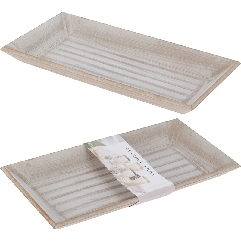 Trefat 40x20cm grålasert | Dekor