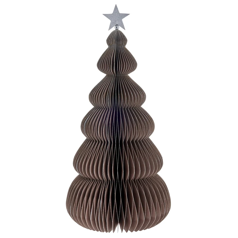 Paline dekoration H40 cm. støvet rosa