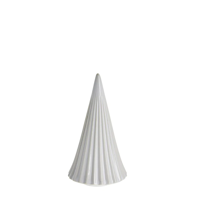 Mythel dekoration H11,9 cm. vit