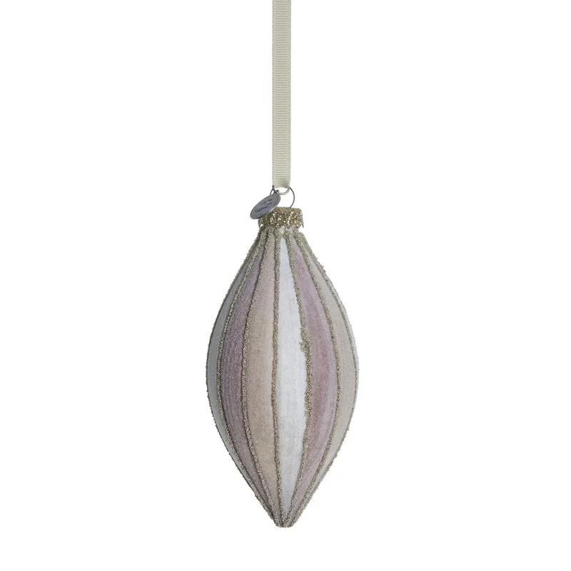 Nomillia ornament H13 cm. benvit