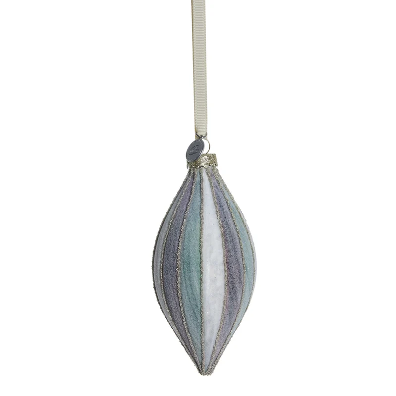 Nomillia ornament H13 cm. benvit