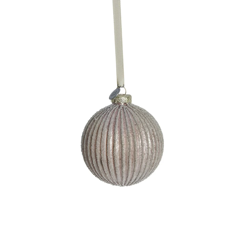 Norille dekoration H8 cm. støvet rosa