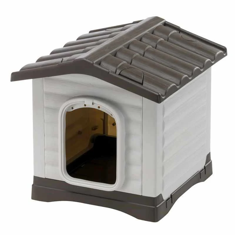 Hundehus Ferplast Dogvilla 50 43 × 48 × 44 cm, grå