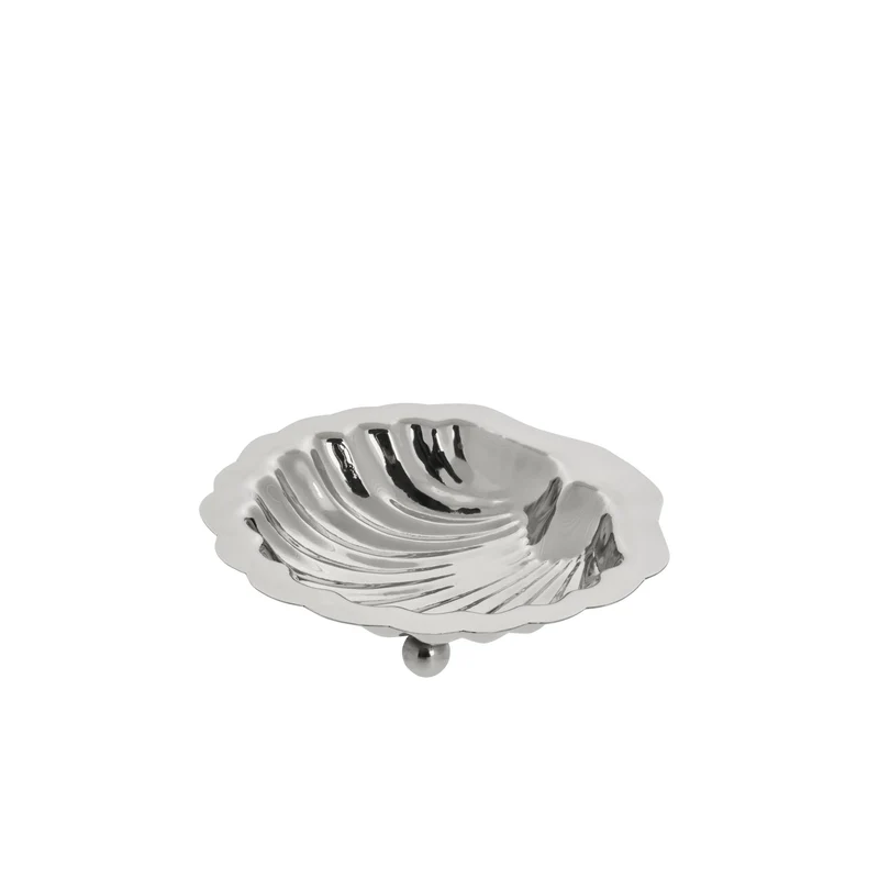 Scallia-bricka 12,5x12 cm. Silver