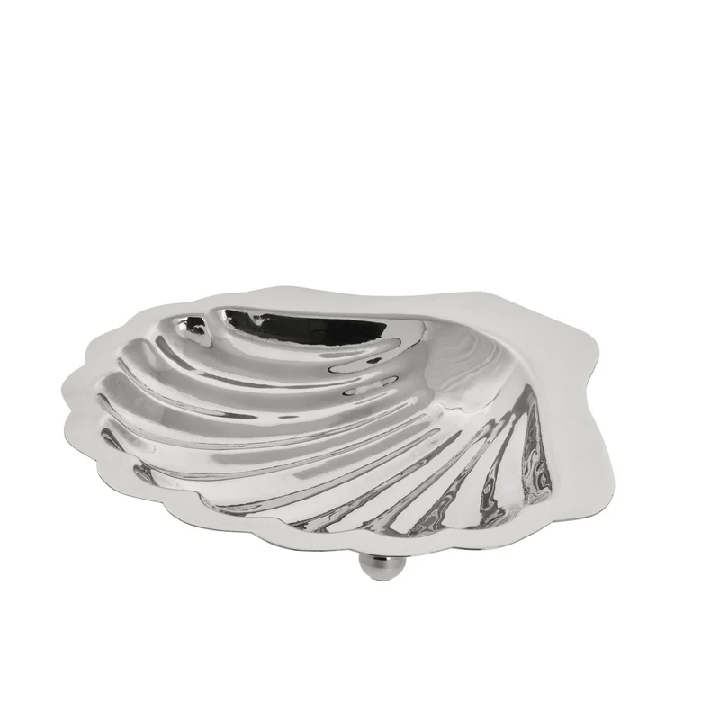 Scallia-bricka 20x18,5 cm. Silver