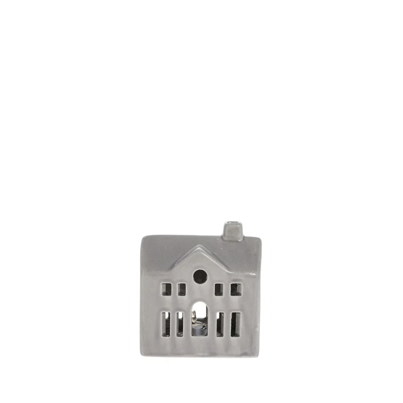 Mythel dekoration H5,5 cm. lysegrå