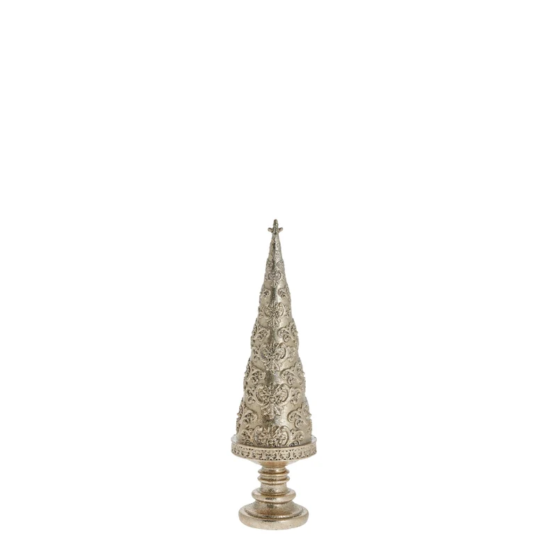 Semira dekoration H21,5 cm. ljust guld