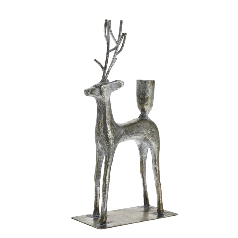 Misella ljushållare H29 cm. antikt silver