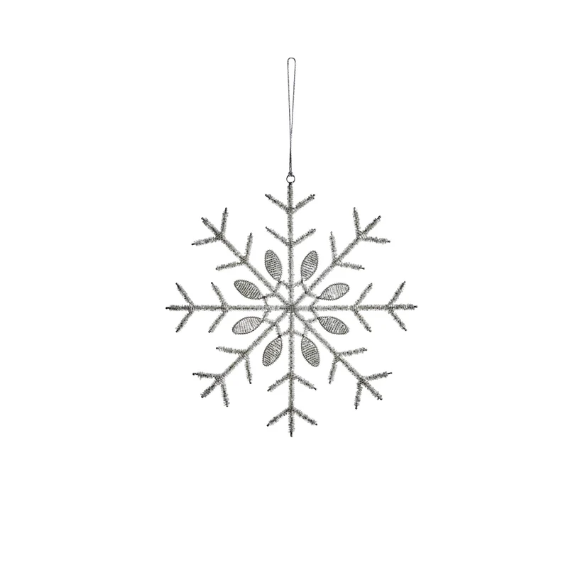 Augusta ornament H25 cm. silver