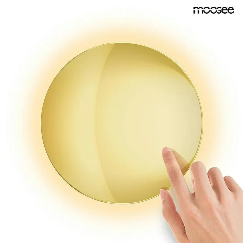 MOOSEE vägglampa SHADOW SUN 30 guld