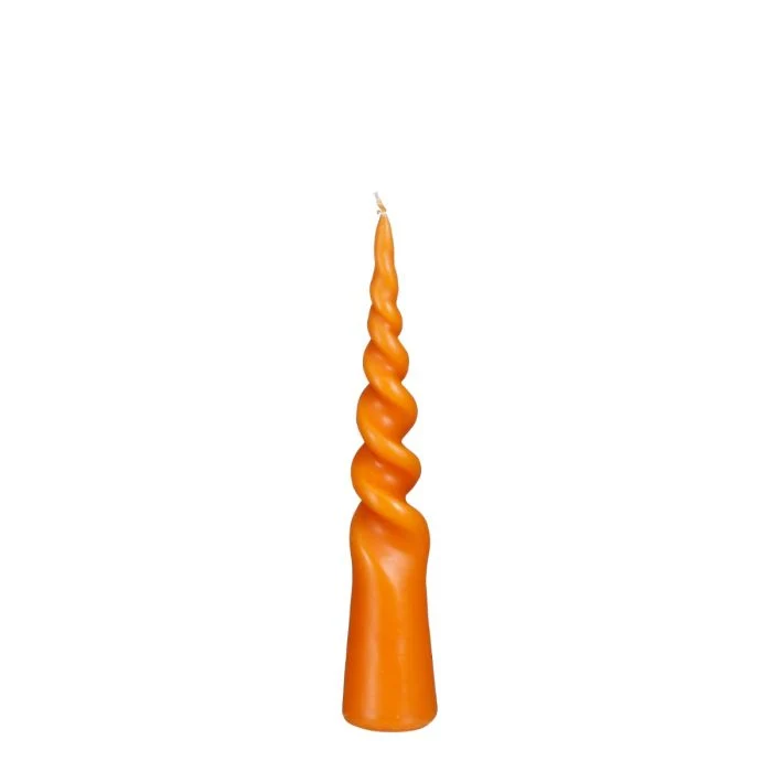 Konformat vriden ljus orange