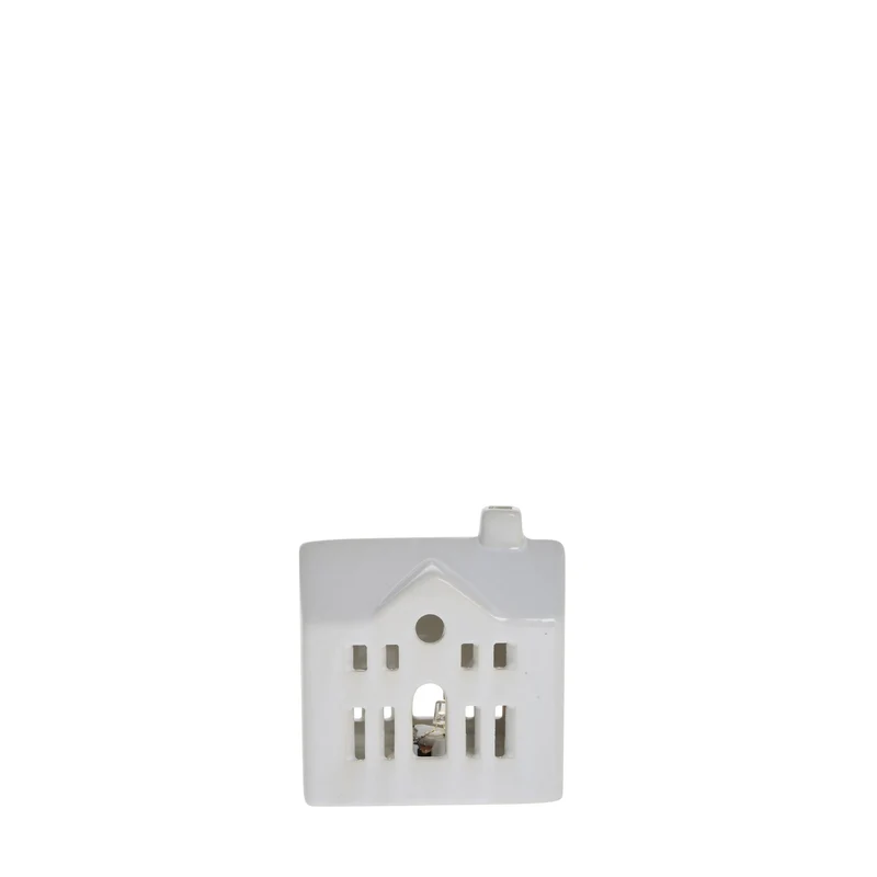 Mythel dekoration H5,5 cm. vit