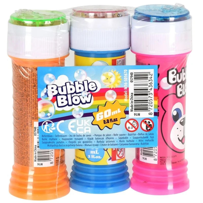 Såpebobler 60ml 3pk