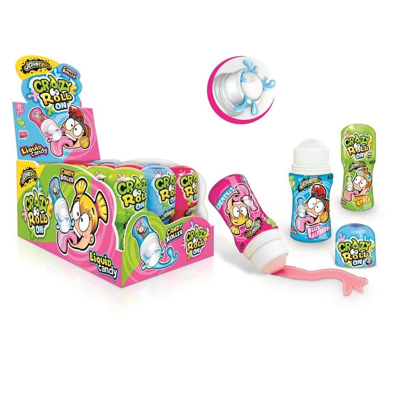 Johny Bee Crazy Roll On | Surt Godteri 48g