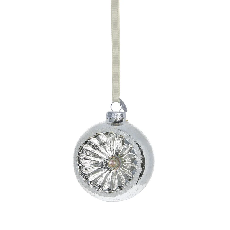 Hevig dekoration H8 cm. silver