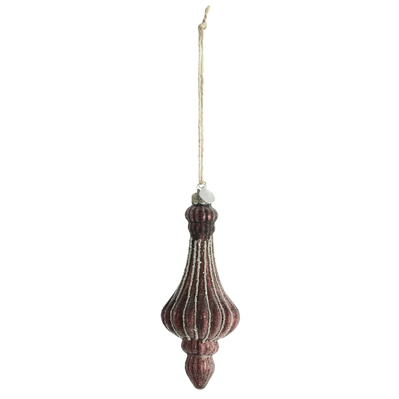 Norille julgranshängare 16 cm rød