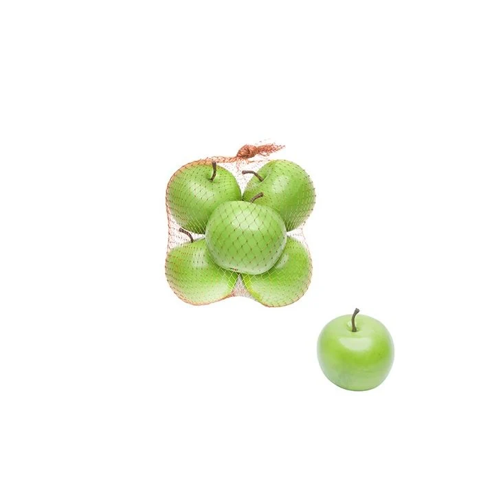 Konstgjorda gröna äpplen 6-pack