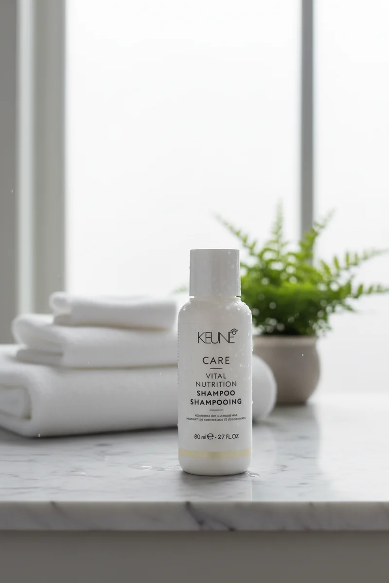 Keune Nutrition Shampoo 80 ml - Næring til tørt hår- Perfekt til reise