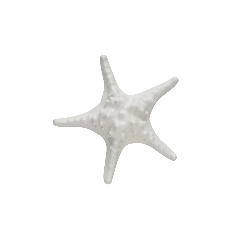 Shellille dekoration sjöstjärna D16.5 H5.5 Vit