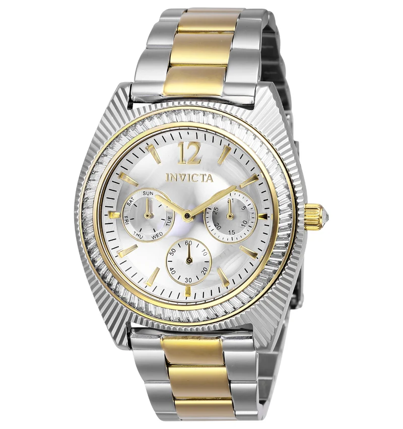 Invicta Angel Dameklokke- 38.5mm, Steel, Gold - 2 års garanti