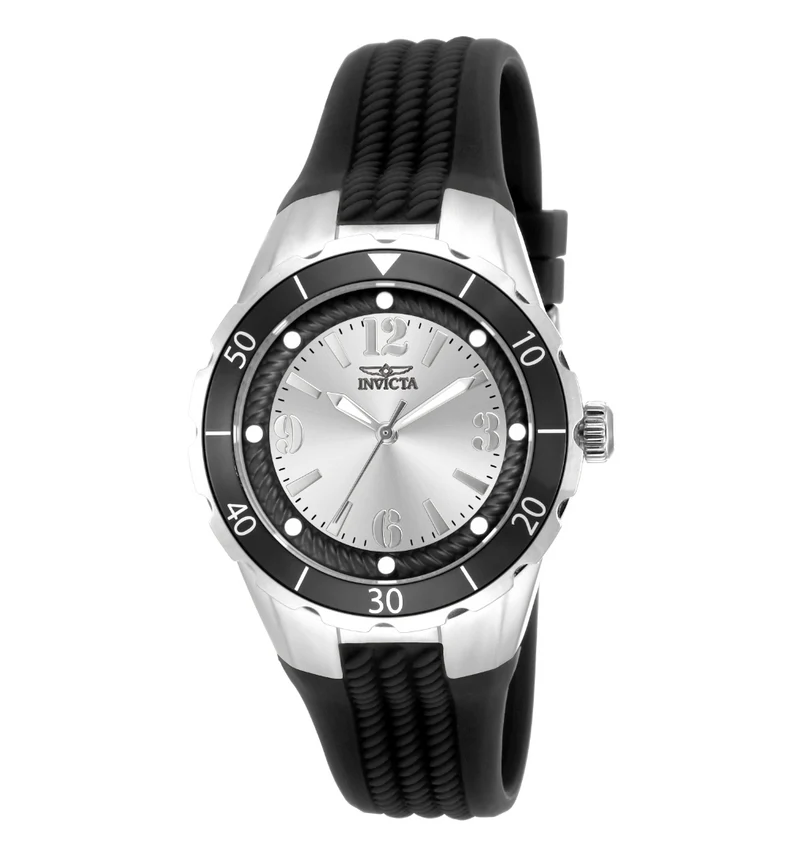 Invicta Angel Halo Dameklokke - 38mm, Black - 2 års garanti
