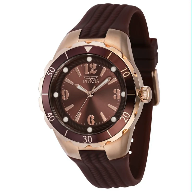 Invicta Angel Halo Dameklokke Brun - 38mm - 2 års garanti