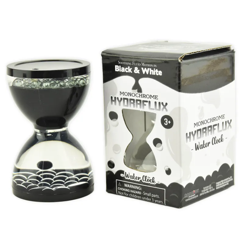 Timeglass væsketime 7cm | Hydraflux Monochrome