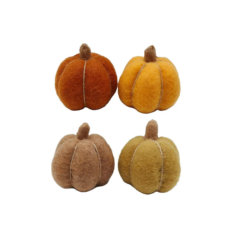 Pumpa i filtad ull 12 cm