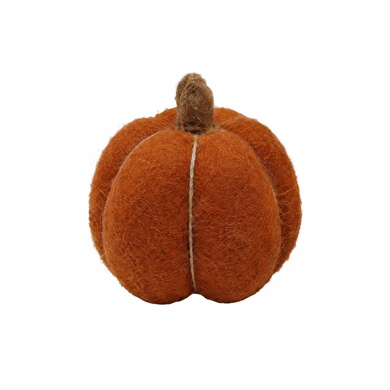 Pumpa i filtad ull 12 cm
